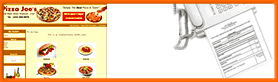 Let your web site WORK for YOU! Orders from YOUR site arrive to you via fax.